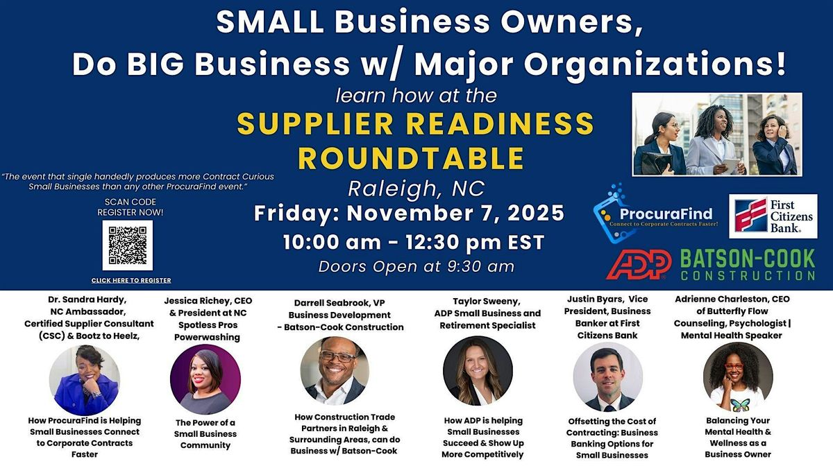 SMALL Business Owners Do BIG Business w\/ Batson-Cook Construction & More!