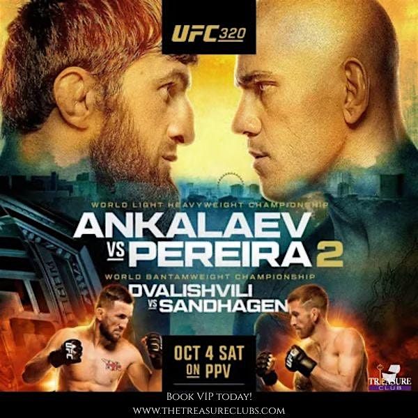 UFC320 at The Treasure Club