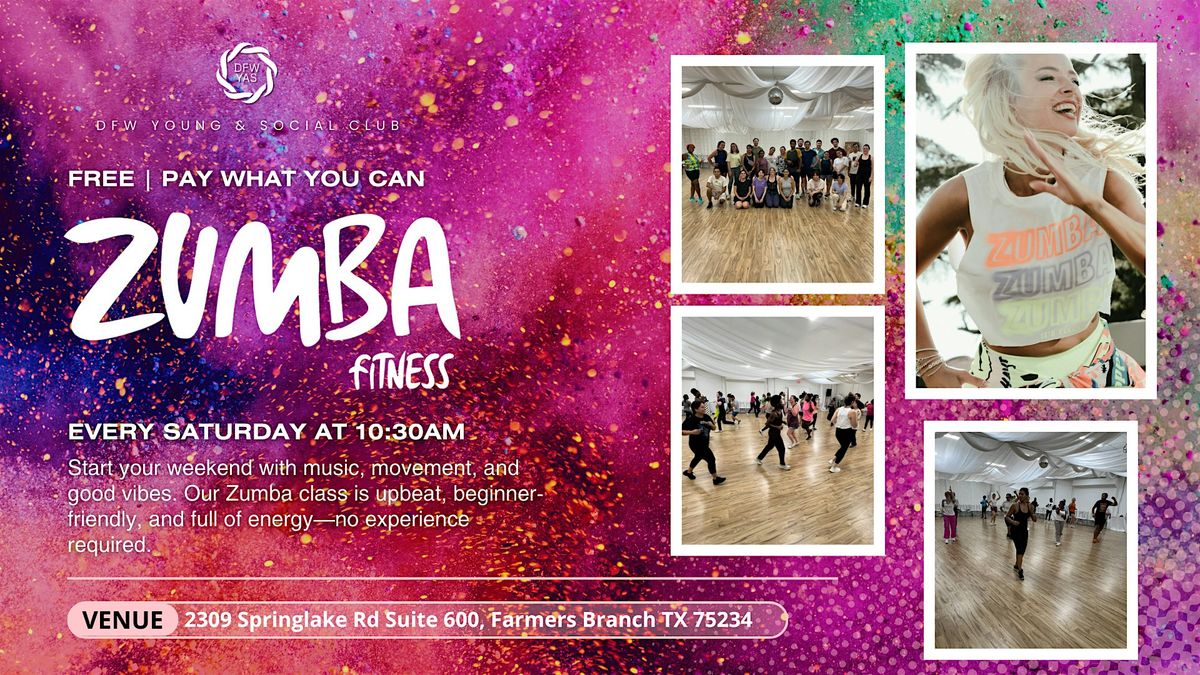 Free Zumba Fitness Class | Free \/ Pay What You Can