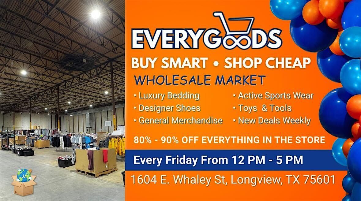 Friday Wholesale Market (Bargain Shopping)