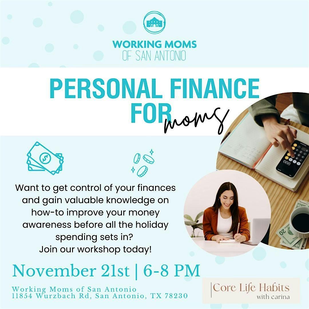 Personal Finance for Moms Workshop