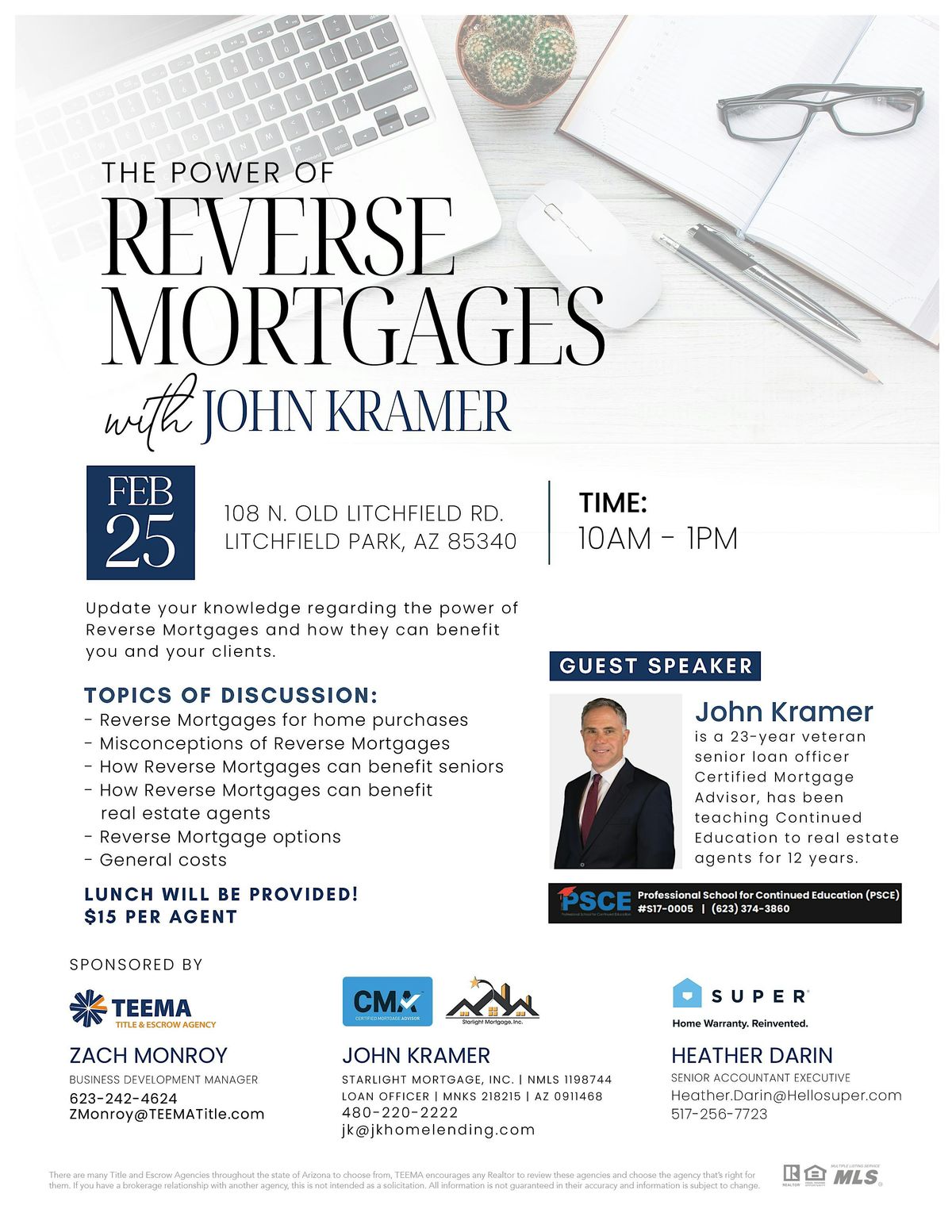 THE POWER OF REVERSE MORTGAGES  GENERAL CE CLASS