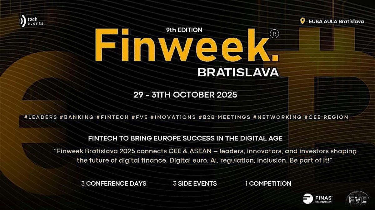 Finweek Bratislava 2025