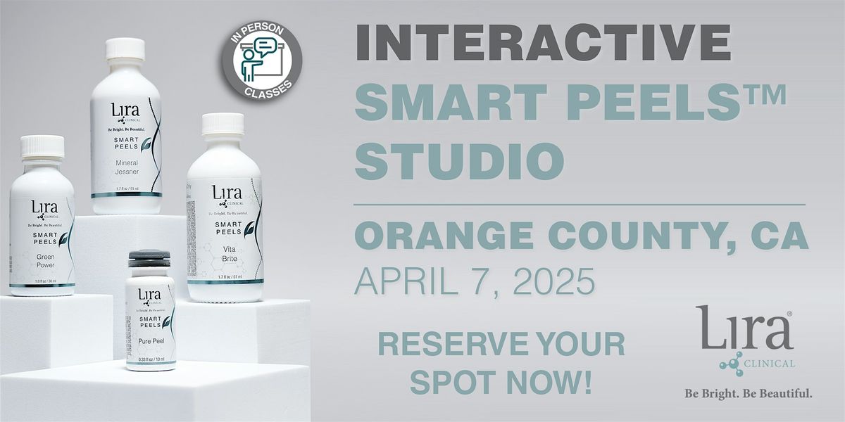 ORANGE COUNTY, CA: Interactive Smart Peels\u2122 Studio