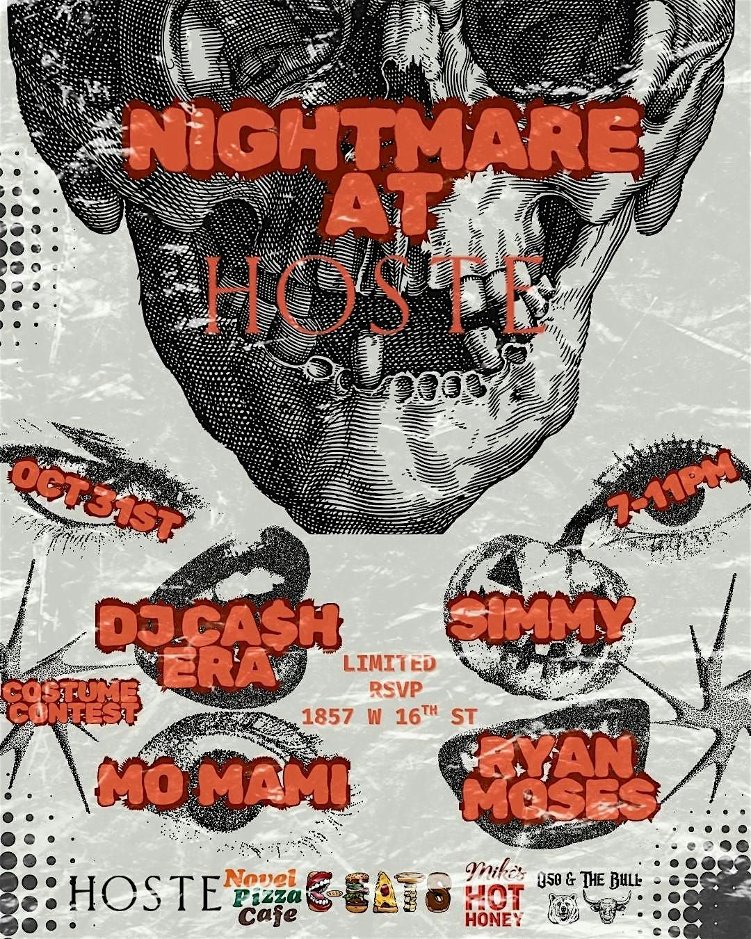 NIGHTMARE AT HOSTE Presented by B-EATS