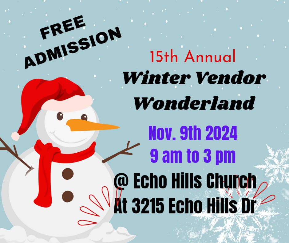 15th Annual Winter Vendor Wonderland 