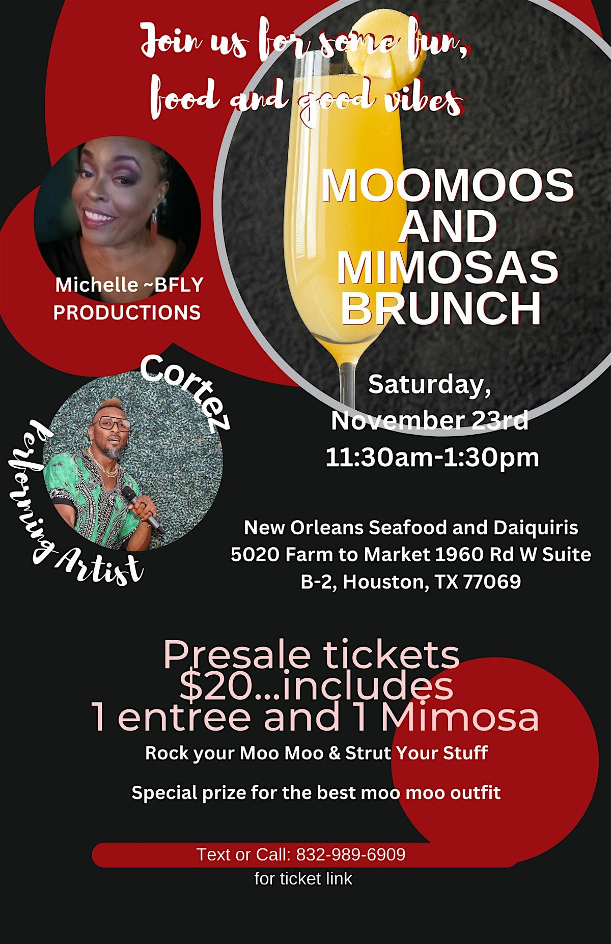 MooMoos and Mimosas Brunch