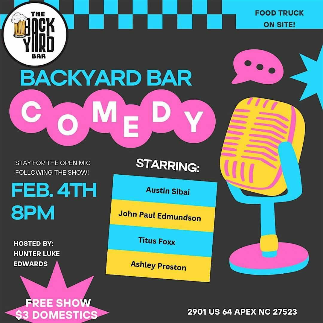 Comedy Night @ The Backyard Bar