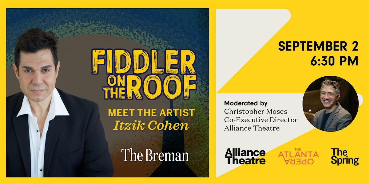 Meet the Artist: A Community Chat with Itzik Cohen