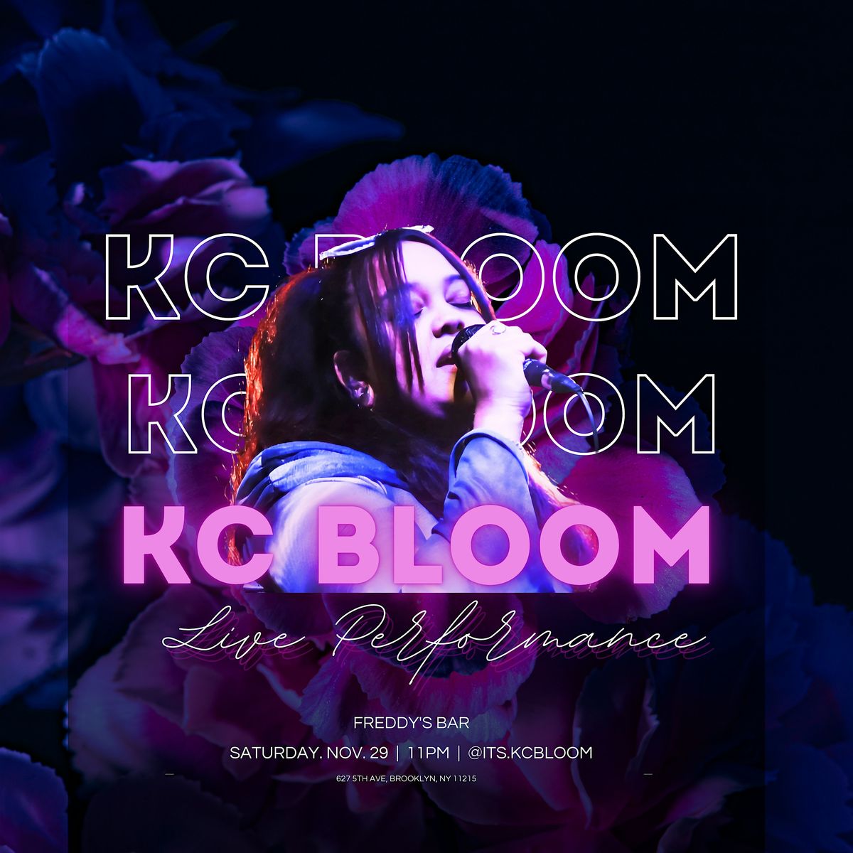 KC Bloom's Live Performance
