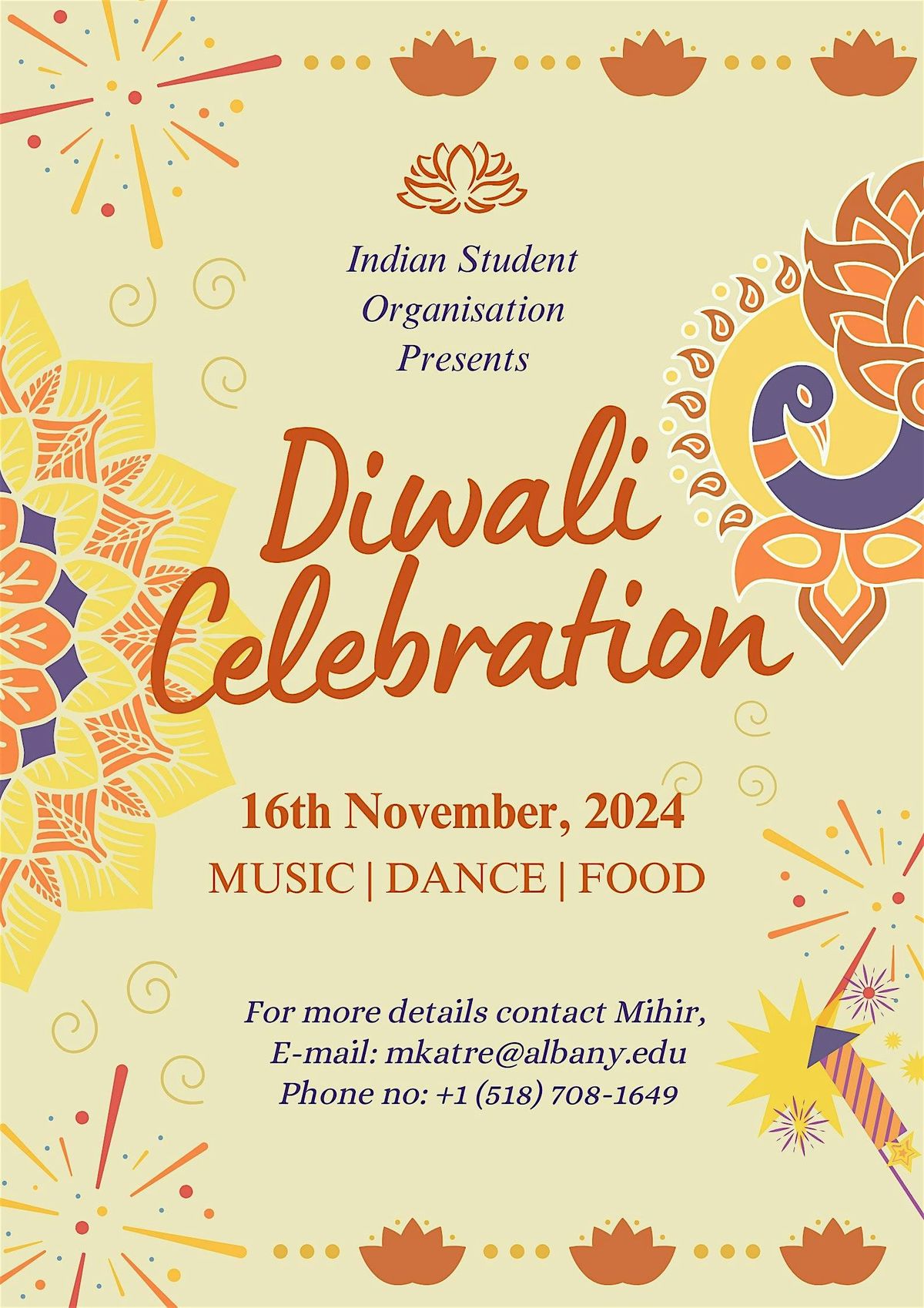 UAlbany ISO Diwali Celebration