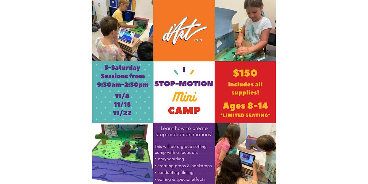 Stop-Motion Animation Mini Camp