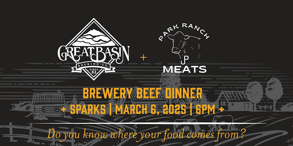 SPARKS Brewery Beef Beer Dinner