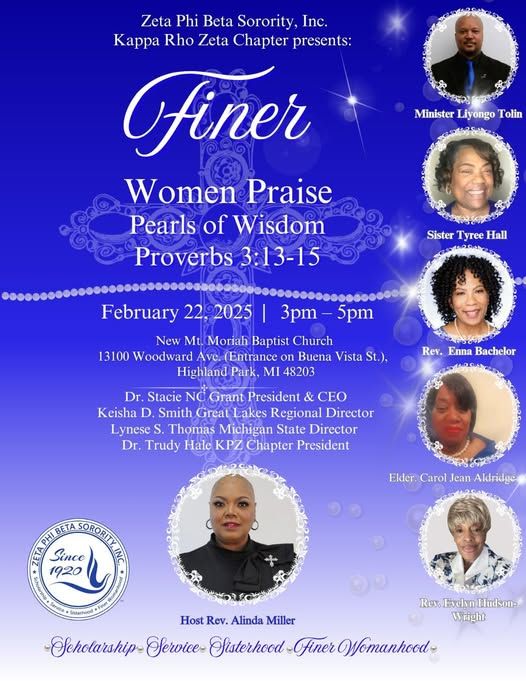 "Finer Women Praise"