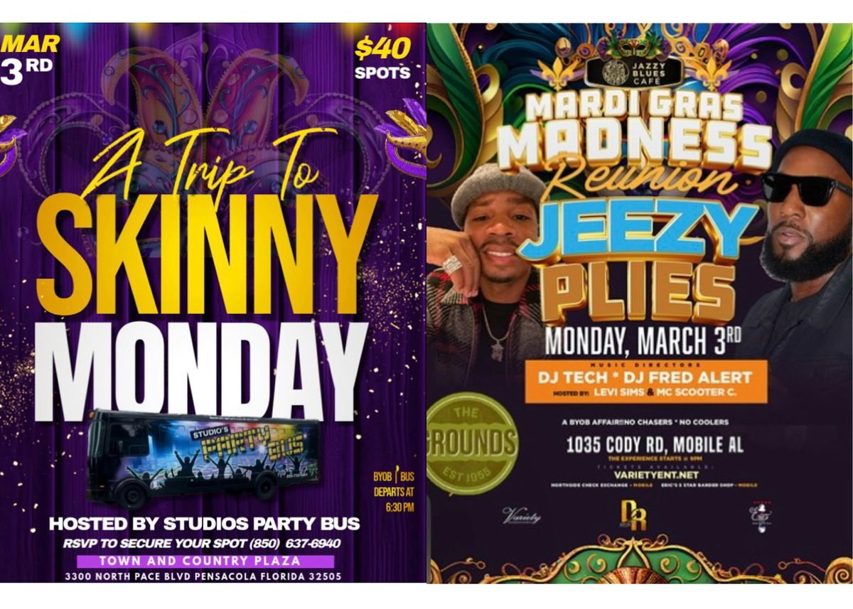 A Trip to Skinny Monday ft Jeezy & Plies ( Mobile AL )