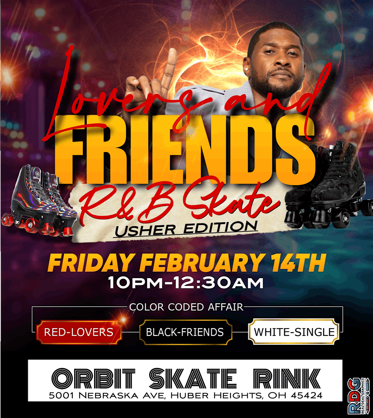 LOVERS AND FRIENDS R&B Skate Usher Edition