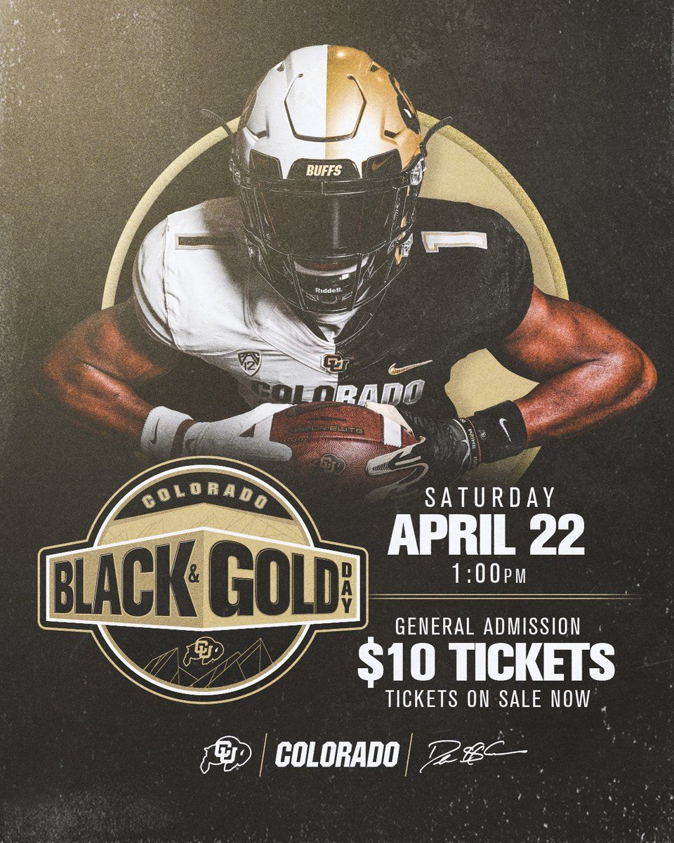Black and Gold Day - Colorado Buffaloes Spring Football Game