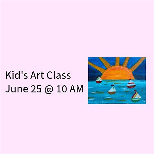 Kid\u2019s Art Class