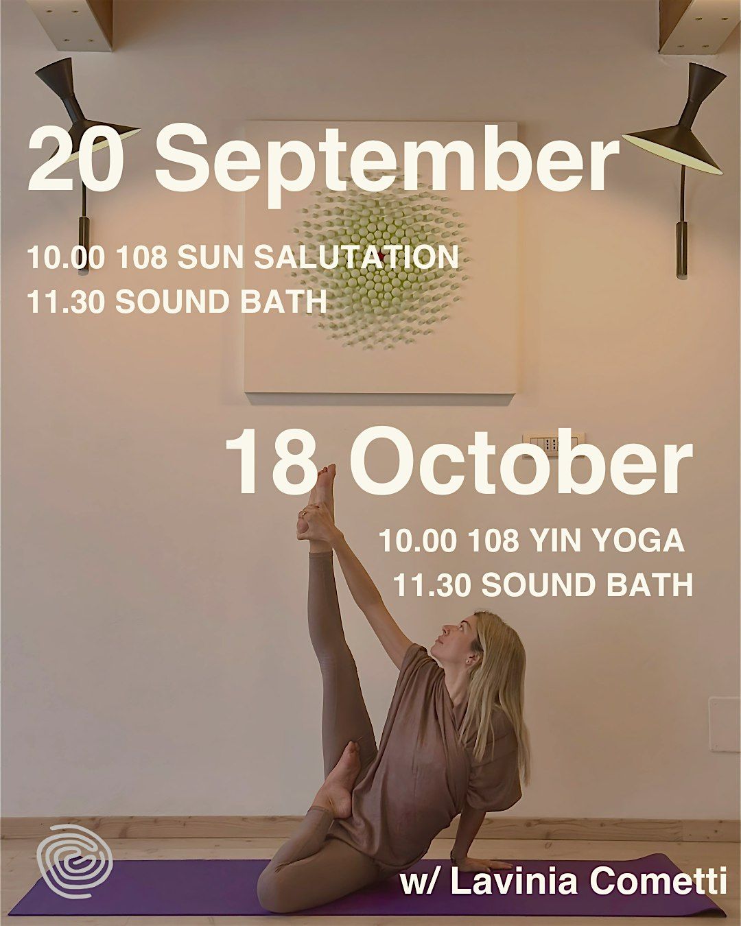 2 Yoga Events in Psicologea