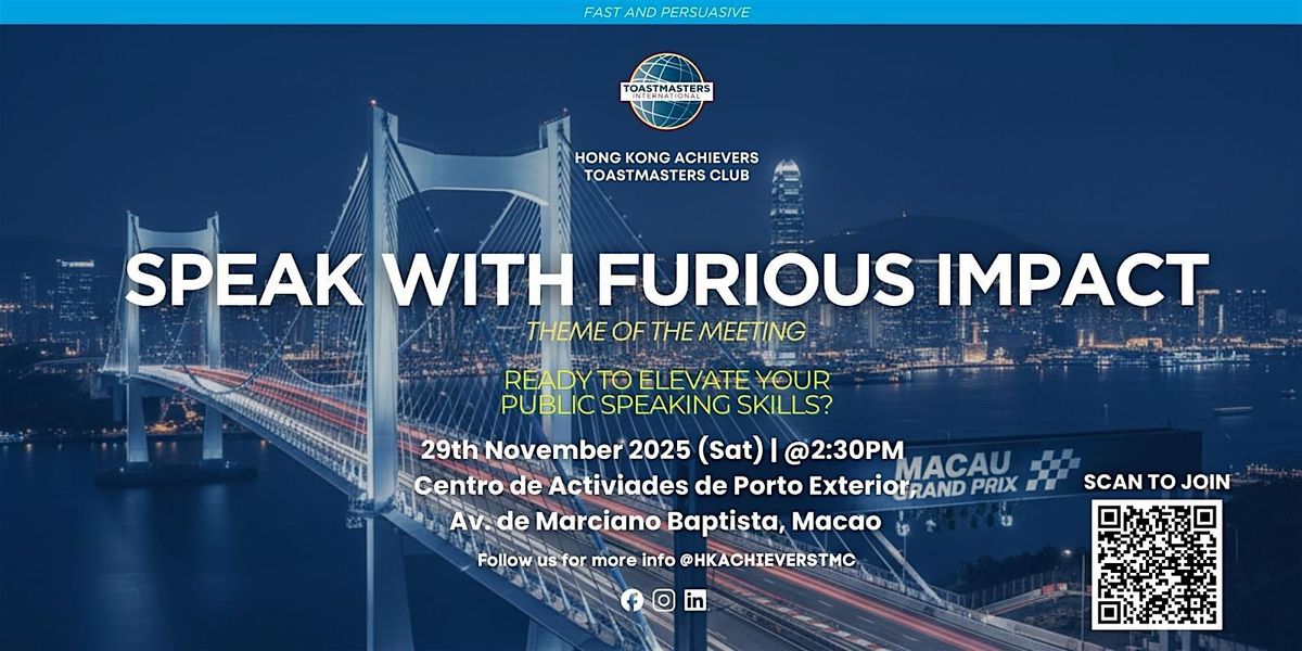 Fast & Persuasive : Speak with Furious Impact