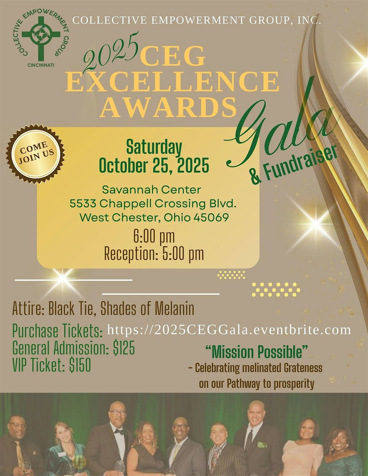 2025 CEG Excellence Awards Gala and Fundraiser