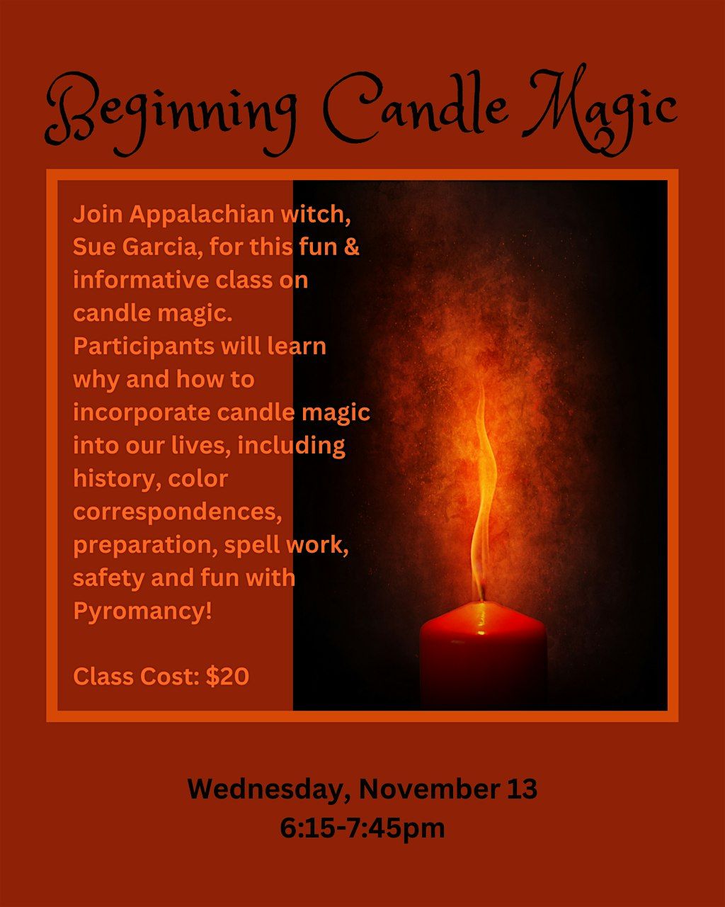 Candle Magick Class