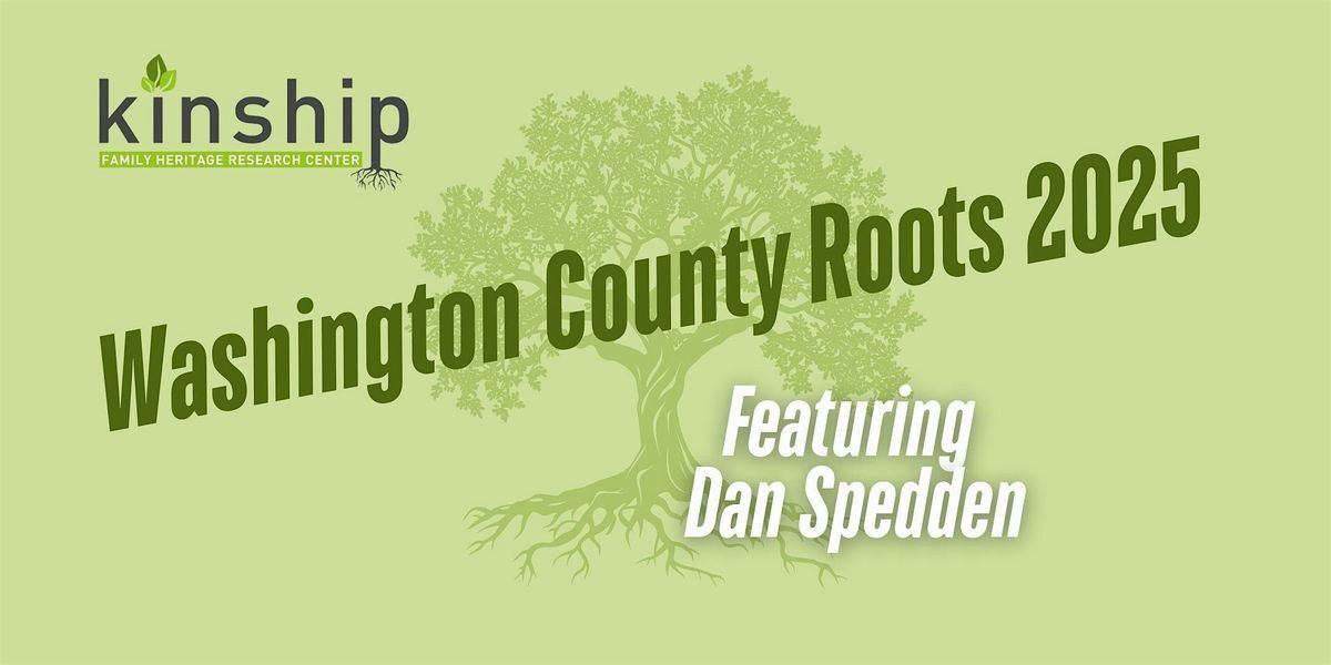 Washington County Roots 2025: Dan Spedden