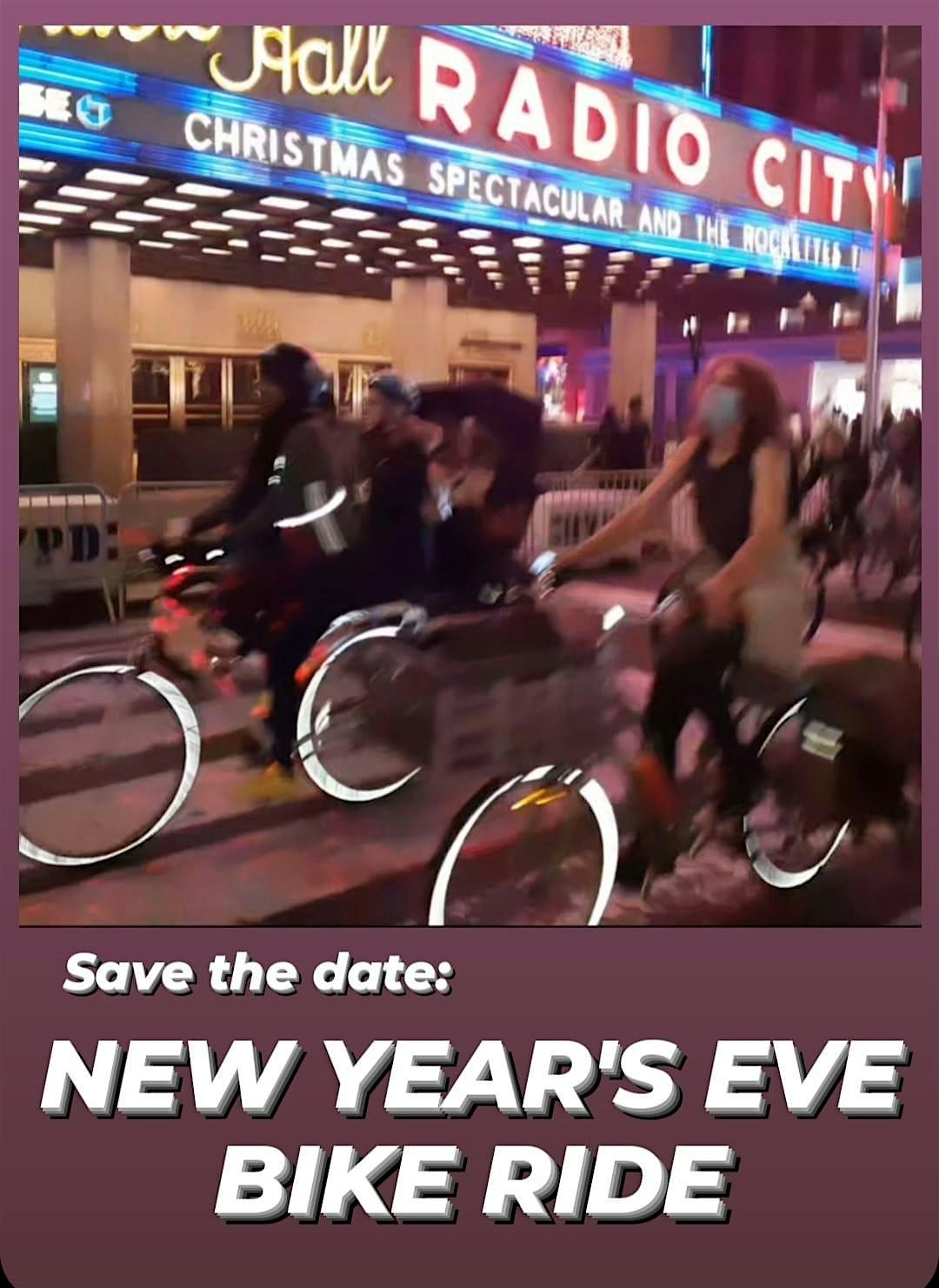 Future Positive New Year's Eve Bike Ride and After Party