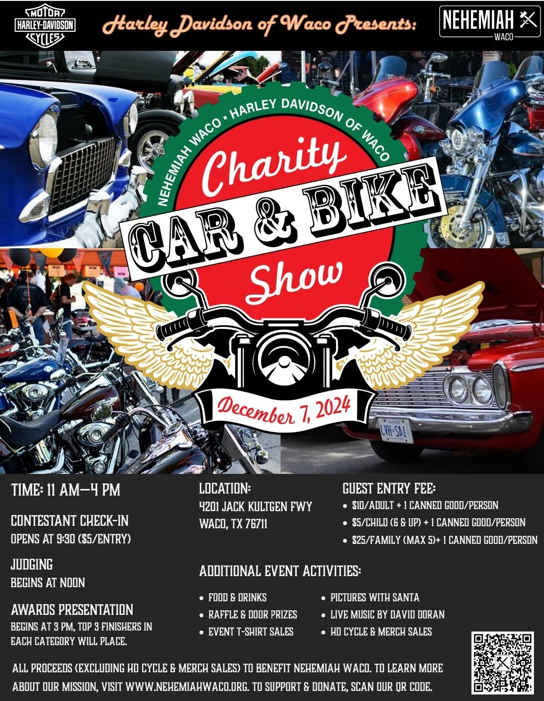 Nehemiah Waco\/Harley Davidson of Waco Charity Car & Bike Show