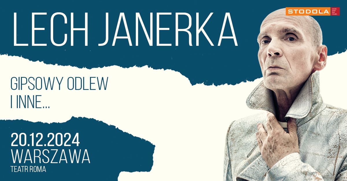 Lech Janerka, 20.12.2024, Teatr Muzyczny ROMA (Warszawa)