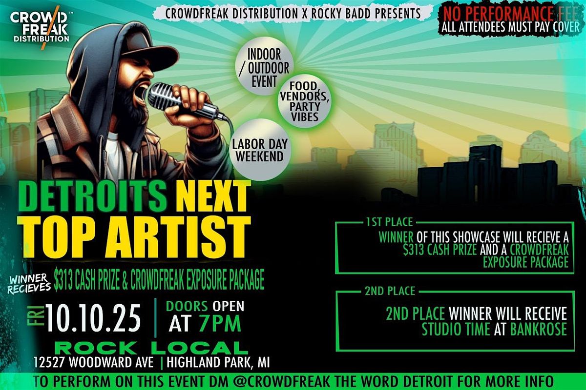 $313 Showcase - Next Top Artist: Winner Gets Cash Prize & More