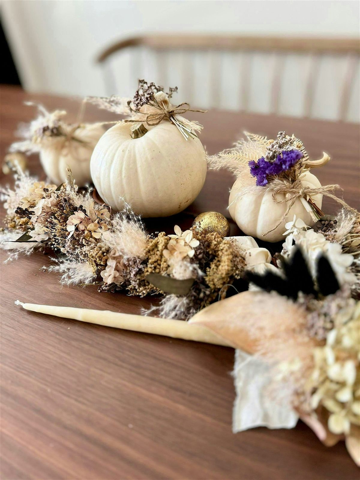 Fall Pumpkin Arrangement Workshop