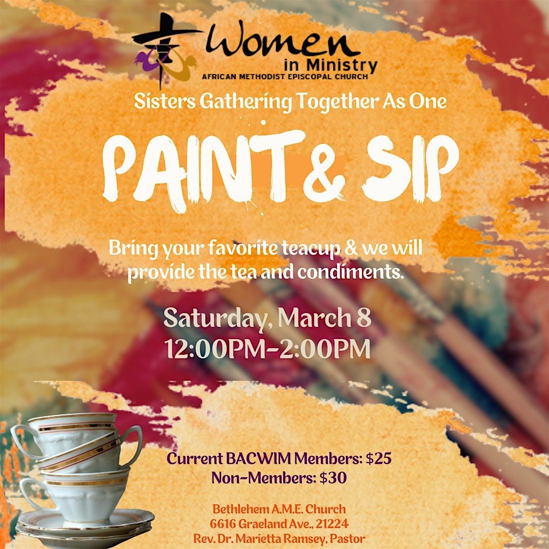 Women in Ministry Paint & Sip