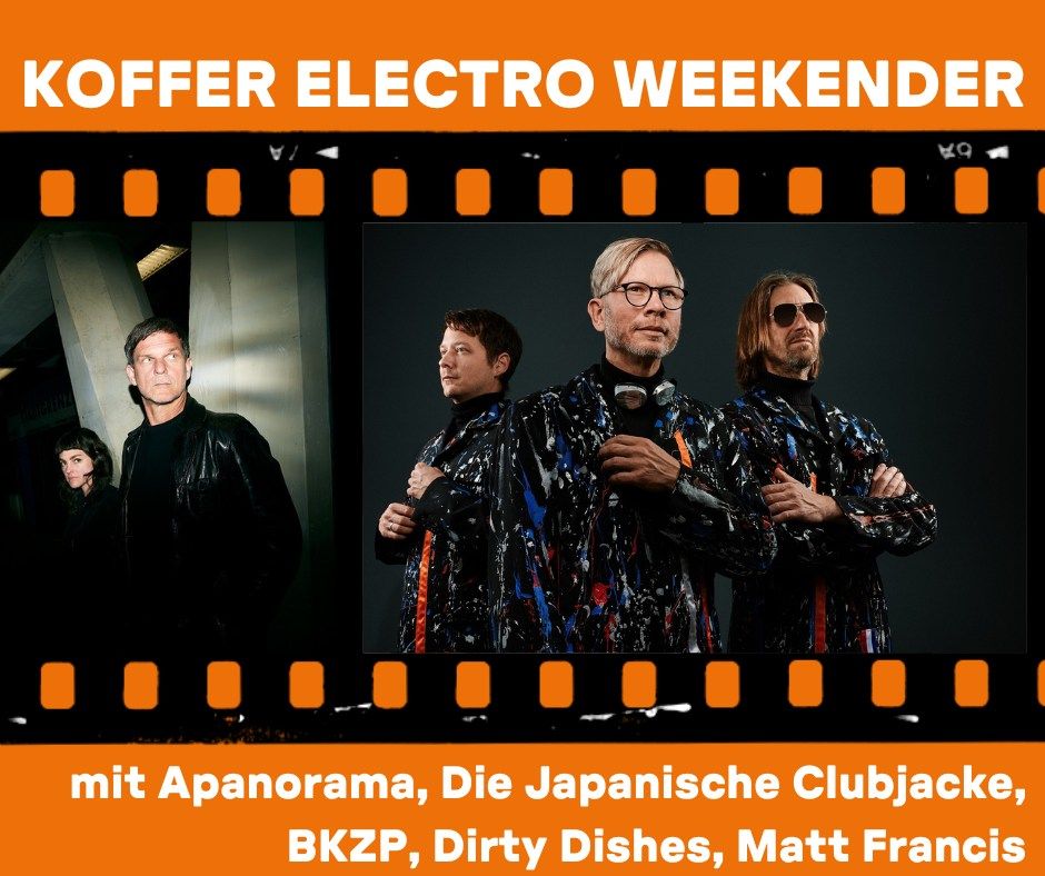 Koffer Electro Weekender - mit Apanorama, Die Japanische Clubjacke, uvm.