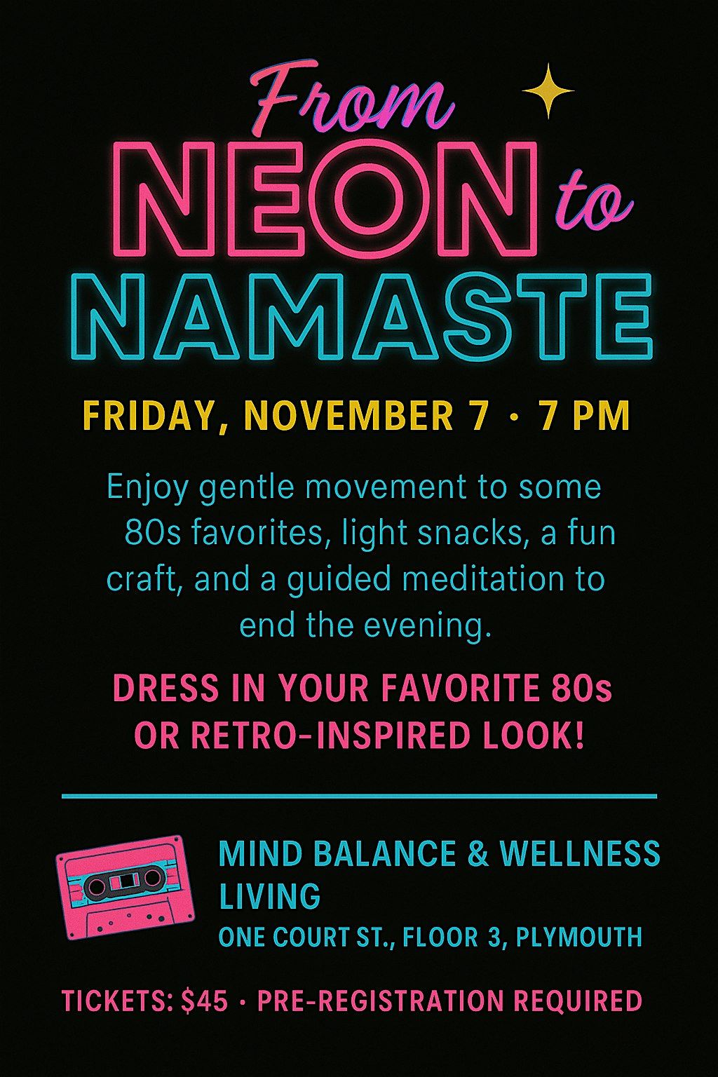 Neon to Namaste