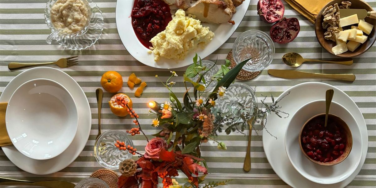 Holiday Workshop: Create Your Festive Table (Oct. 29 @ 11AM)