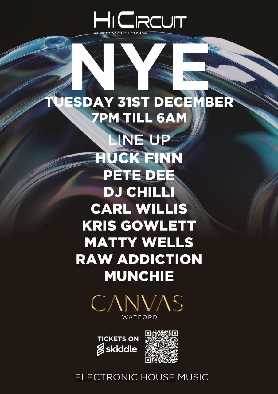 NYE @ Canvas Watford 