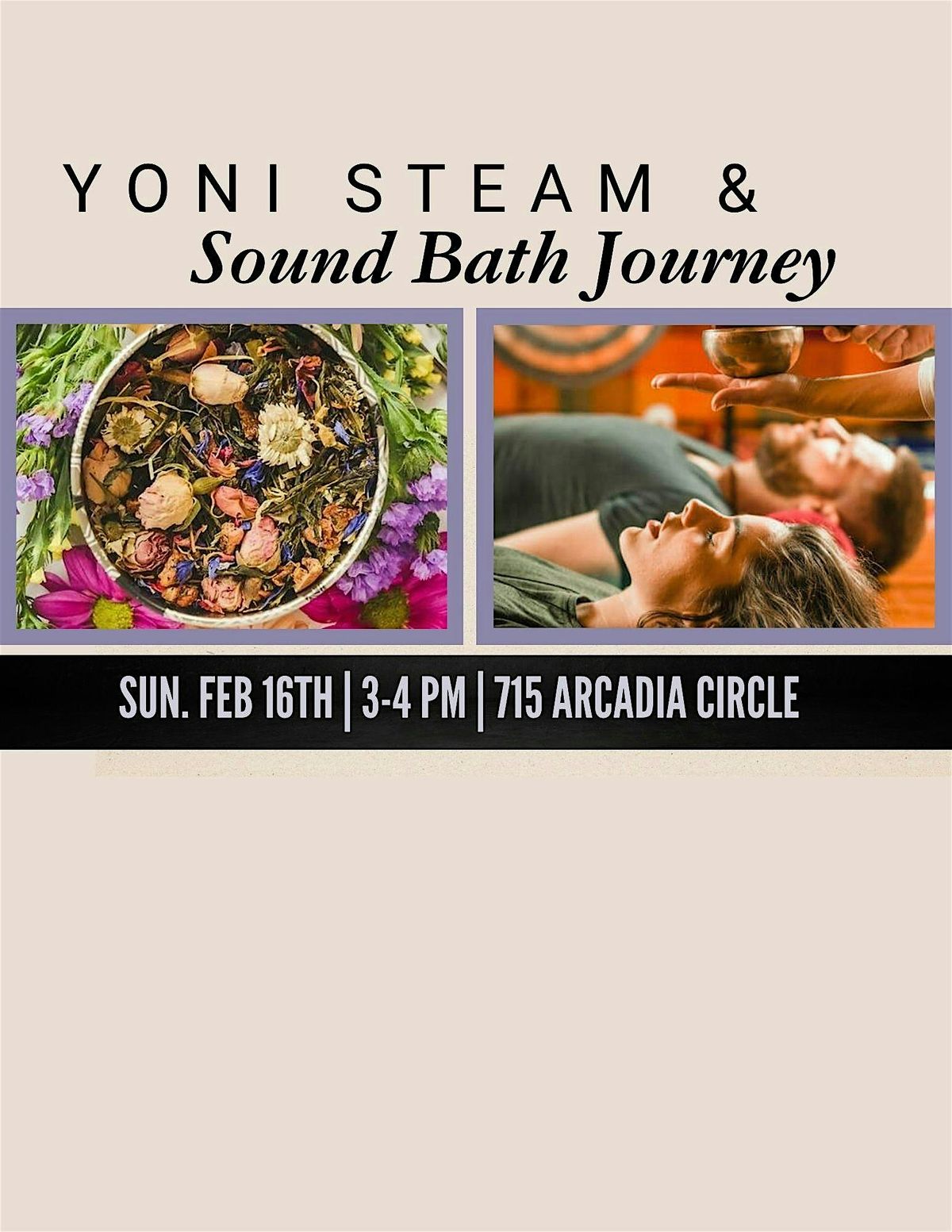 Yoni Steam & Sound Bath Journey