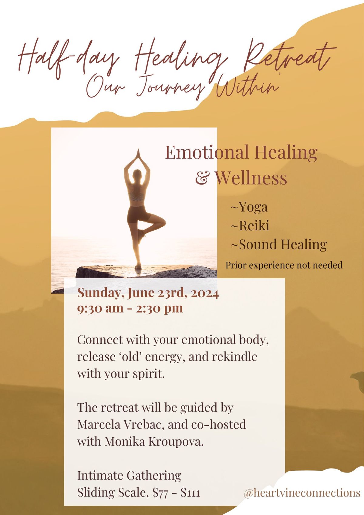 Our Journey Within ~ Half day Healing Retreat