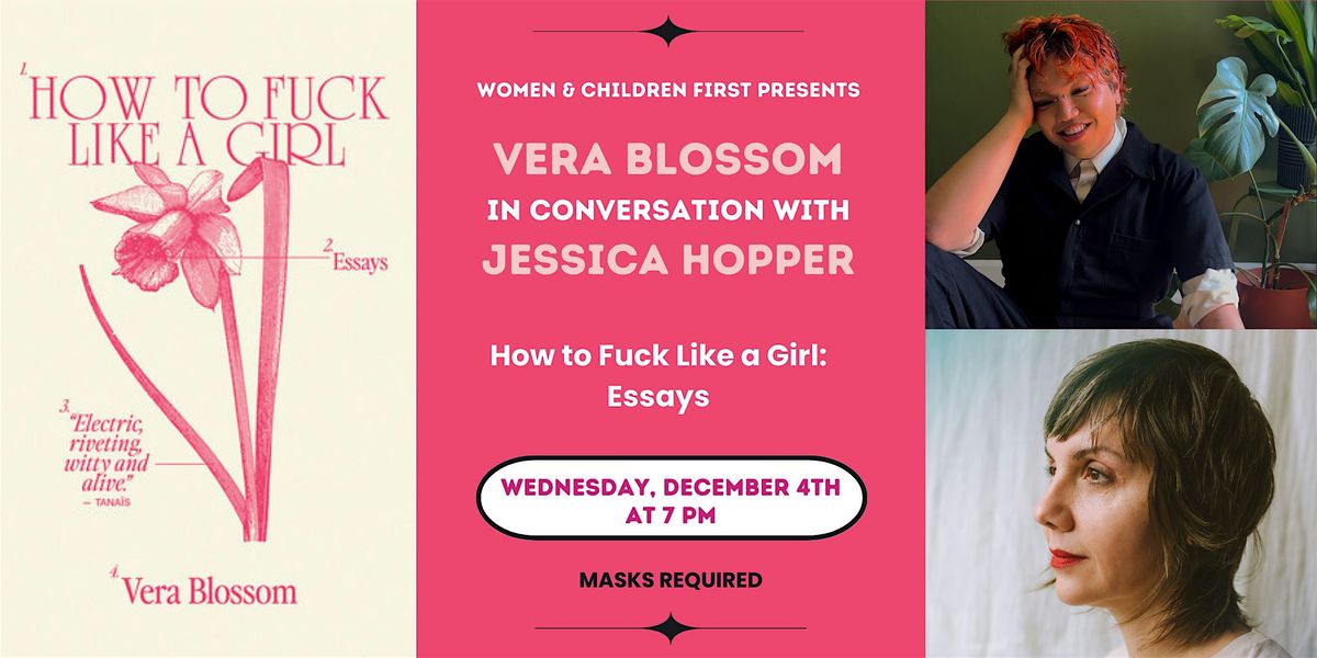 In-Person: How to Fuck Like a Girl: Essays by Vera Blossom