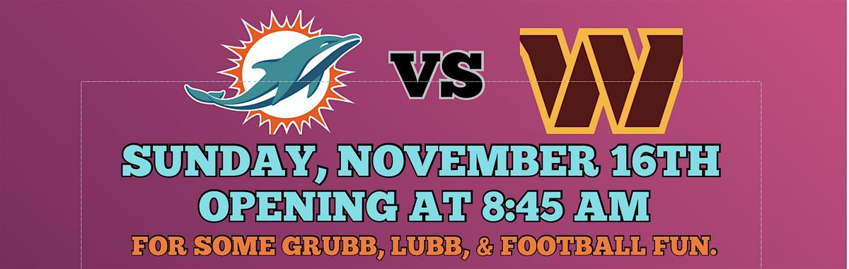 MIAMI v. WASHINGTON BRUNCH