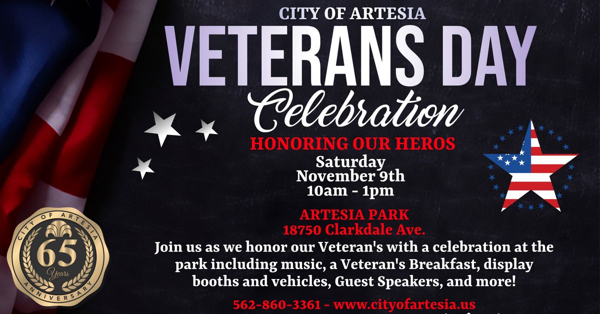 City of Artesia Veteran's Day Celebration