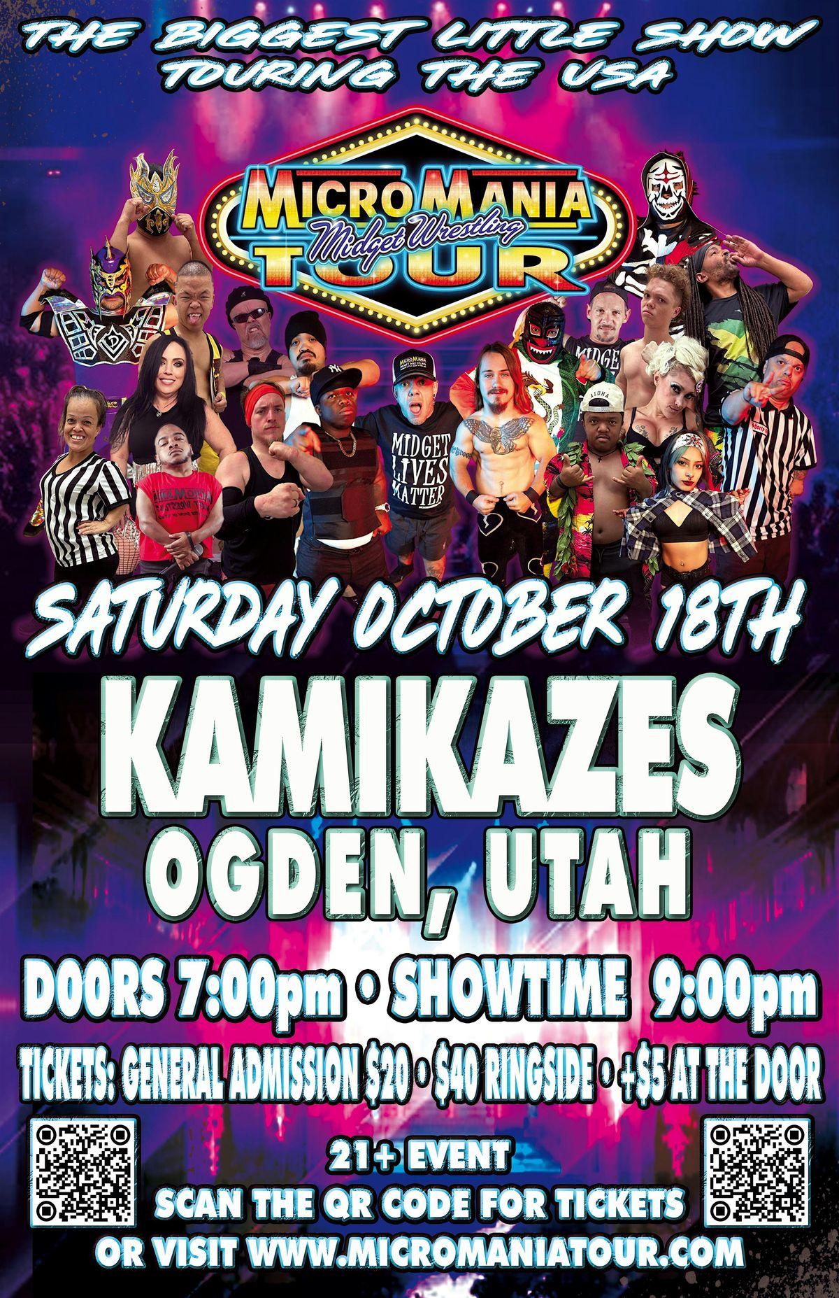Micromania midget wrestling tour