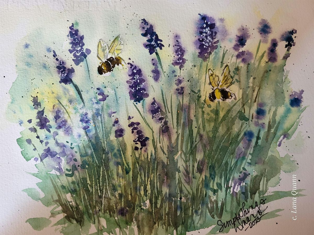 Watercolor for Beginners- Flower Minis'