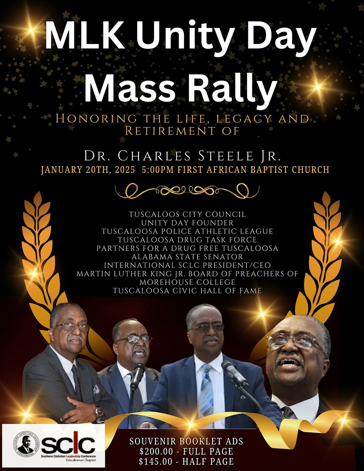 Tuscaloosa SCLC MLK Unity Day Mass Rally