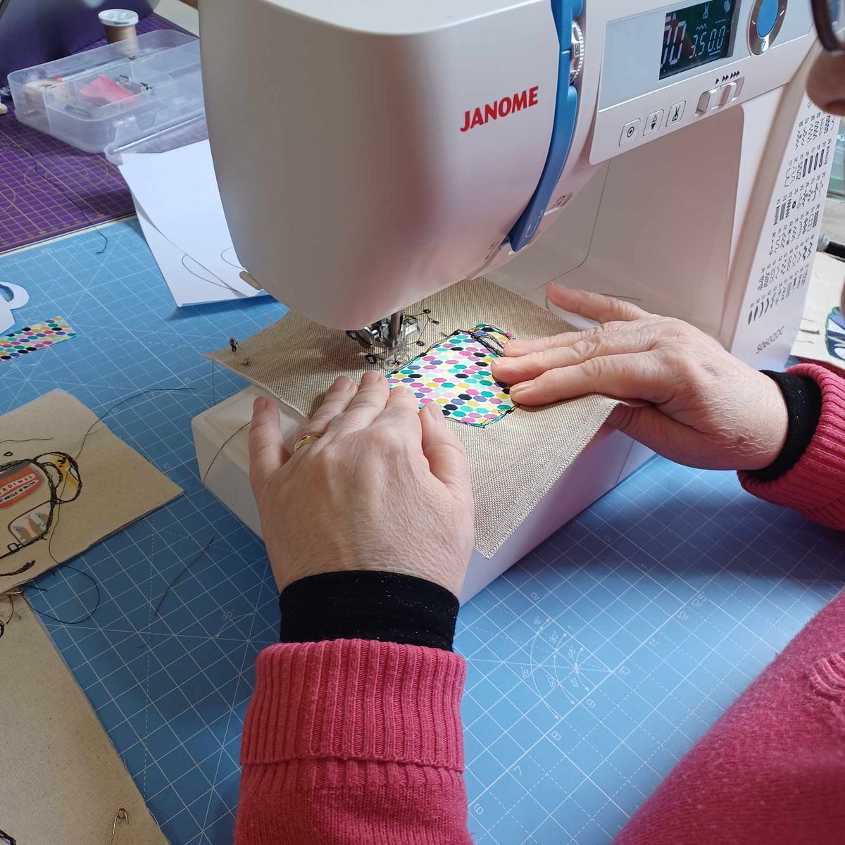 Free Motion Machine Embroidery Workshop