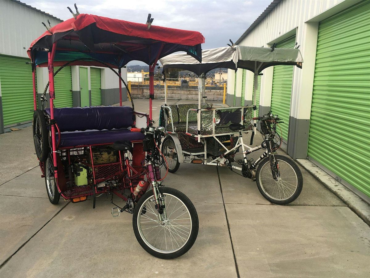 Alameda Xmas Pedicab Tour - Bike #1(Deposit Only) MUST SEND PHONE # TO BOOK