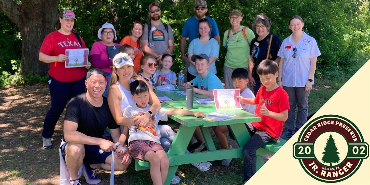 Junior Ranger Program at Cedar Ridge Preserve 10am-noon