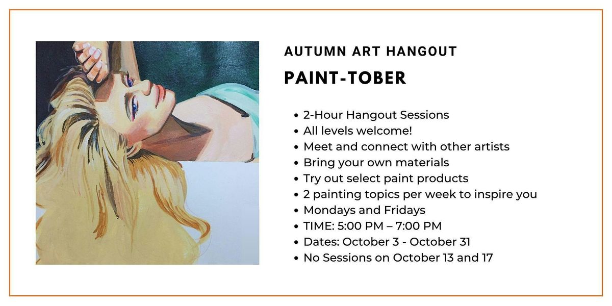 Autumn Art Hangout: Paint-tober
