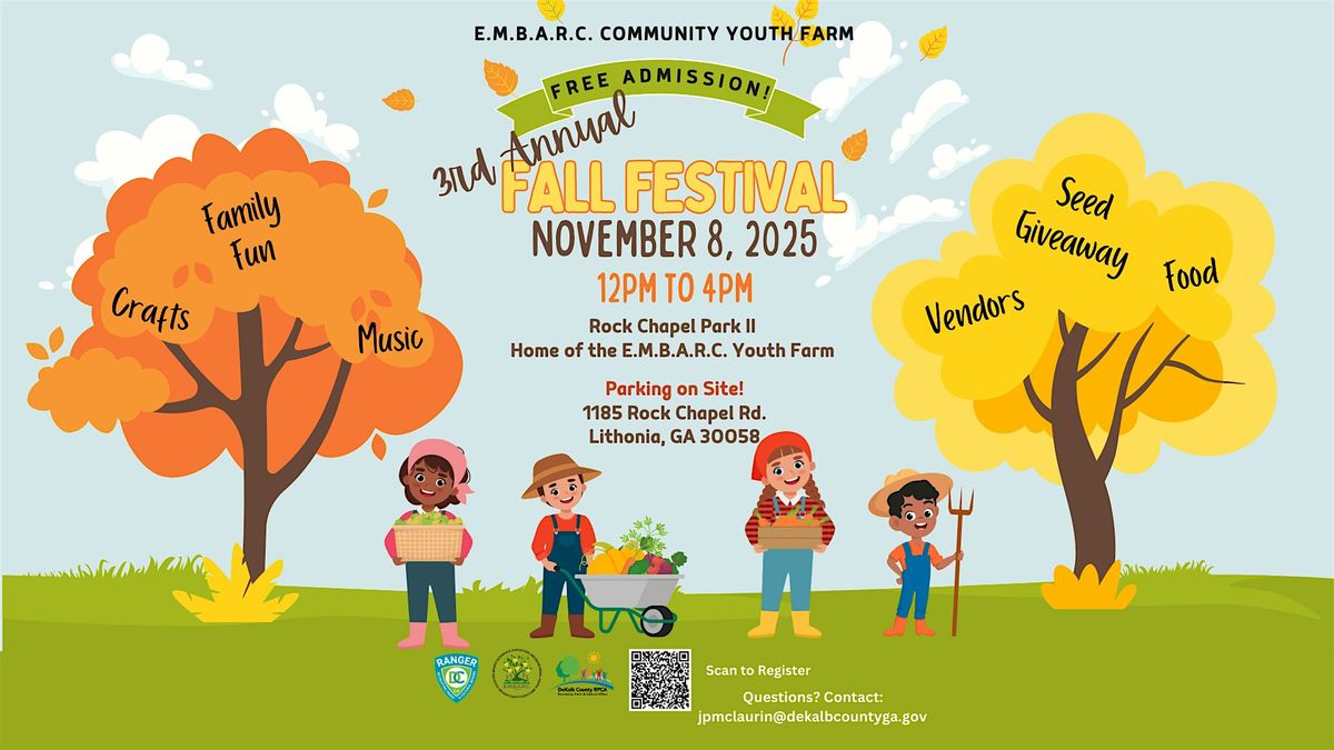 E.M.B.A.R.C. Youth Farm's 3rd Annual Fall Festival